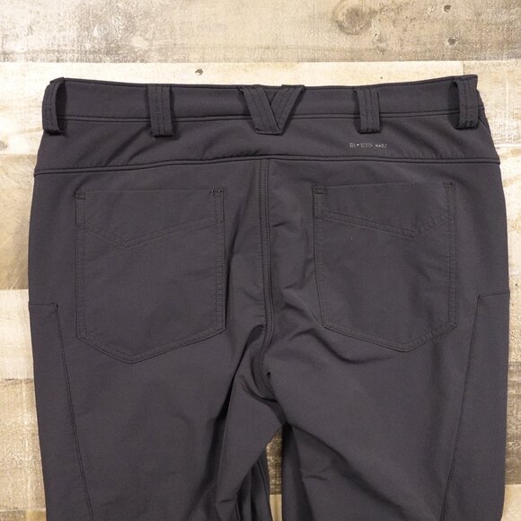 Duluth Trading Flexpedition Lined Pants Women's Size 12x33 Black Straight Leg - Picture 11 of 12